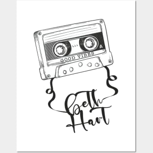 Good Vibes Beth Hart // Retro Ribbon Cassette Posters and Art